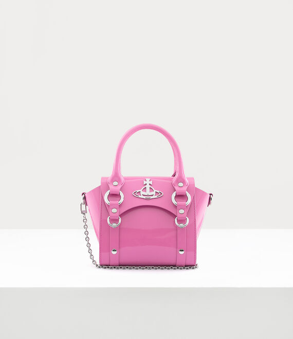 Vivienne Westwood Betty Mini Handbag With Chain in PINK